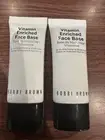 New— 2pc Bobbi Brown Vitamin face base PRIMER travel size