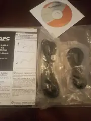 APC Back Up UPS CS 350/500 Cords And Power Chute Cd Rom With User Manual
