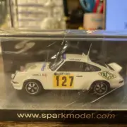Spark 1/43 Porsche 911 Carrera Rs 2.7 Monte Carlo Rally Minicar