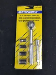 1/4" Dr. 6 Pc Metric Socket Set Item 575-1058 by Shopworks