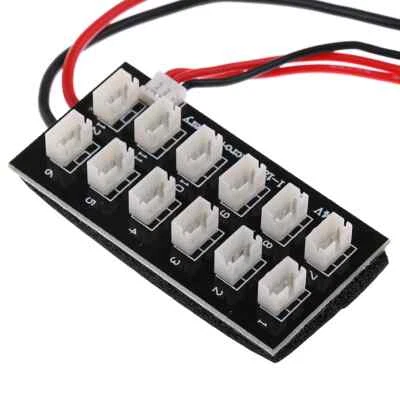Parallel Charging Board JST-PH 7.4V 2S LiPo Battery 4mm Banana Plug