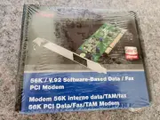 NEW Rosewill RNX-56AG 56K V.92 Software-Based Data/Fax PCI Modem Adapter Card