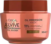 L'Oréal Paris, Elvive Extraordinary Oil, Jojoba Oil Immersion Mask, 300 ml