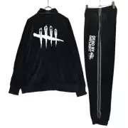 DEAD BY DAYLIGHT Velour tracksuit set Black Japan New