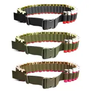 29 Rounds Military Hunting Shotgun Shell Ammo Bandolier Holder Belt for 12/20GA
