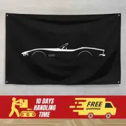 For Chevrolet Corvette C3 Convertible 1968-1972 Fans 3x5 ft Flag Banner Gift Bir