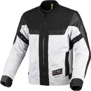 Macna Empire 2.0 waterproof Motorcycle Textile Jacket, black-grey, Size 2XL for Men Black Grey