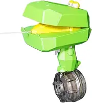 Water Soaker for Kids, Electric Water Shooter Squirter, Long Range Splashing Fun for Backyard Family Activities Beach Day Garden Swimming Pool
