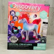 Nwt Discovery mindblown Crystal Growing Unicorn Kit gift item stem learning craf