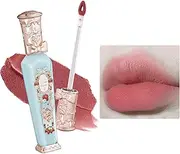 Flower Knows Strawberry Rococo Series Cloud Lip Cream Lipsticks Women Beauty Cosmetic Lip Makeup Easy to Wear Natural Lipstick (02 Peachy Milk)