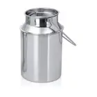 Stainless Steel Milk Can Pot Storage with Lid Ghee Can Milk Pot - 1 Liter