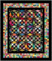 MALUKU - 85" x 73" - Pre-cut Patchwork Quilt Kit by Quilt-Addicts King Single`