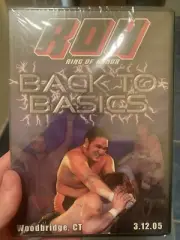 ROH Ring of honor - Back to Basics 2005 - sealed OOP AEW WWE NJPW