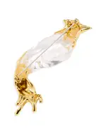 Alexis Bittar Liquid Lucite Cardinal Pin