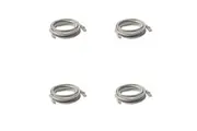 4x 8Ware 20m Cat6a UTP Snagless Ethernet Cable LAN RJ45 Network Connector Grey