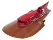 Precision Ferrari Hydroplane1954 50Cml Wooden