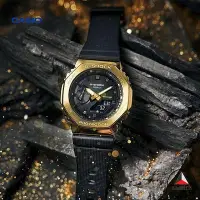 在飛比找Yahoo!奇摩拍賣優惠-【新品上架】卡西歐 G-shock 金屬黑金 GM-2100