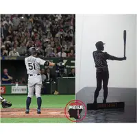 在飛比找蝦皮購物優惠-【神經玩具】現貨 MLB 球星 鈴木一朗 鐵製 剪影 人形立