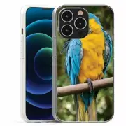 For Apple IPhone 13 Pro Max Mini TPU Case Cover+Glass(Yellow Macaw)