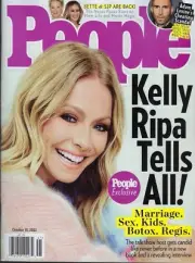 People Magazine Kelly Ripa Tells All! October 10th, 2022 FREE SHIPPING