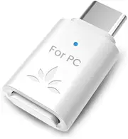 Avantree C81-PC - USB-C Bluetooth 5.3 Adapter Dongle for PC & Mac, with aptX-Adaptive & Low Latency, Audio Transmitter to Connect BT Headphones & Earbuds for Computer Desktop Work