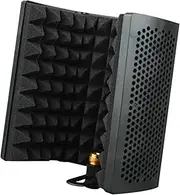 Colaxi 3 Panels Microphone Isolation Shield, Professional Adjustable for Singing, 3 Panels