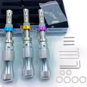 3Pcs/Set Seal/O-Ring Hook Seal Puller 7 Pin Advanced Tubular Lock Puller Tool