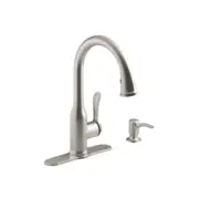 KOHLER Motif Kitchen Faucet Tap Pull Down Sprayer Soap Dispenser R23863-SD-VS