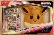 Pokemon Prismatic Evolutions Accessory Pouch Special Collection New & Sealed Box