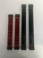 Milwaukee Tool Drive Socket 1/4 Inch Rails Lot Of 4