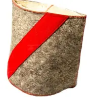 Woolen felt sauna hat wool FELTED Sauna hat Cossack Papakha Kubanka