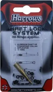 Harrows Shaft Lock System with O-Rings