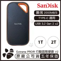 在飛比找蝦皮購物優惠-SanDisk 1TB 2TB Extreme PRO固態硬
