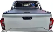 STIDPFZX Manual Retractable Roller Lid Shutter Hard Aluminum Tonneau Cover Compatible for Navara NP300 Frontier Modification