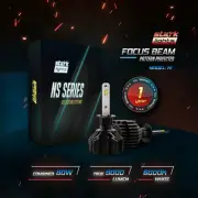 Stark NS 80W 9000LM Perfect Beam Fanless LED Kit White 6K Headlight Bulbs - H1 (for: BMW)