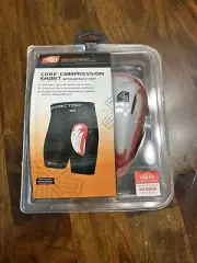 Shock Doctor Core Compression Shorts With Bioflex Cup Size Youth Medium Black