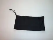 QTY 12 Black Sunglasses Case Soft Storage Sleeve Bag Cover + Lens Cleaner