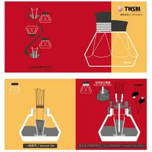 【TWSBI 三文堂】《鑽石 50 鋼筆墨水瓶》彩亮