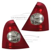 Renault Clio Rear Light 2005-2009 Campus Tail Lamp Back Lens Pair Left & Right
