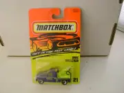 1995 MATCHBOX SUPERFAST #21 GMC WRECKER PARKHILL 24HR TOWING NEW ON CARD