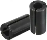 Router Collet Set 1/2'' To 1/4'' Diameter Adapter Woodworking Machine Tool 2Pack