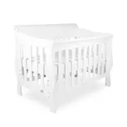 Babyhood Amani Sleigh Cot - White
