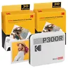 Kodak Mini 3 Retro P300R Portable Photo Printer+60 Sheets Include Wireless-White