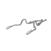 MBRP 2.5" Dual Rear AL Catback w/3.5" Dual Wall Tips For 99-04 Mustang GT/Mach 1