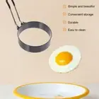 2pcs Stainles Pancake Round Egg Cooker Rings Egg Frying Egg Maker Shapes