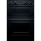 Bosch Serie 4 Built-in double oven Black MBA534BB0A