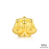 在飛比找PChome24h購物優惠-點睛品 Charme 新生彌月-天秤 黃金串珠