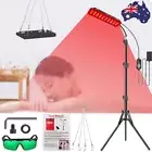 Infrared Light Therapy Lamp 660nm & 850nm LED Red Light Device Adjustable Stand~