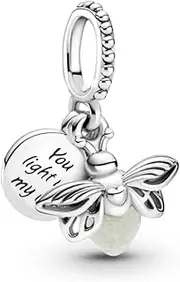 Pandora 799352C01 Charm Pendant Silver "Glow in the Dark- Fireflies"