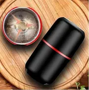 QNA Electric Grinder for Herb Spice Grain Nut, Electric Coffee Grinder, Powder Tablet Crusher for Bean,Mini Portable, 120g Capacity